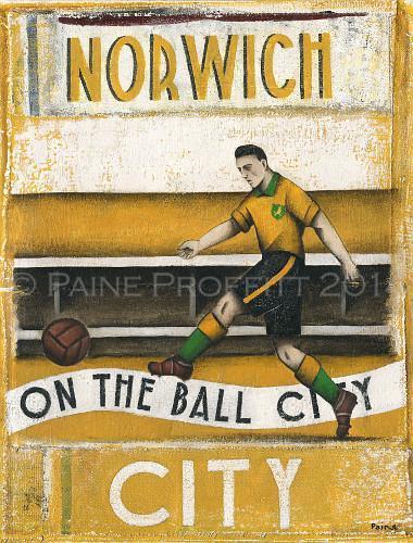 Petit Insigne Émaillé Norwich City FC – Pin's De Club Vintage