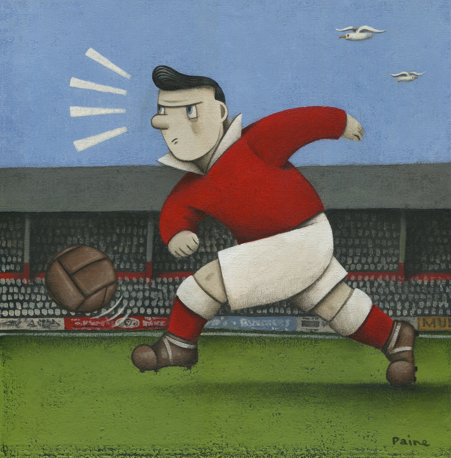 Aberdeen Gift - Aberdeen Have It Ltd Edition Signed Football Print