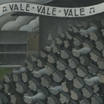 Port Vale Gift - Old Days At Port Vale Ltd Edition Signed Football Print