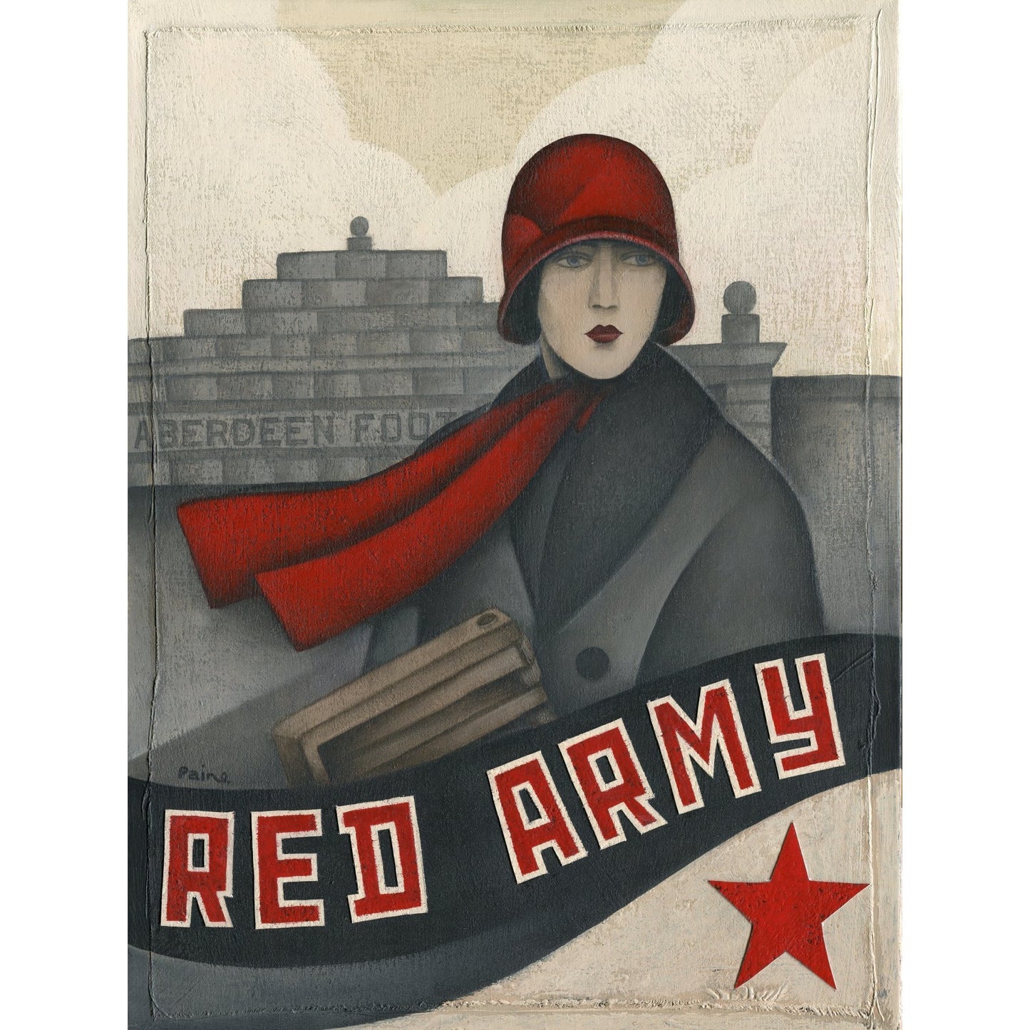 Aberdeen Gift - Aberdeen Lass Ltd Edition Signed Football Print | BWSportsArt