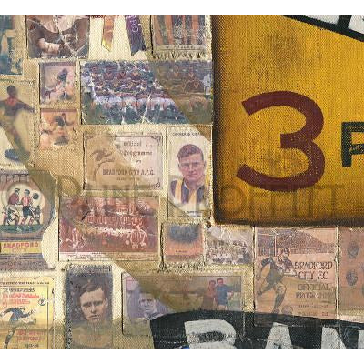 Bradford City Gift - Bradford Today At Valley Parade Limited Edition Football Print by Paine Proffitt | BWSportsArt