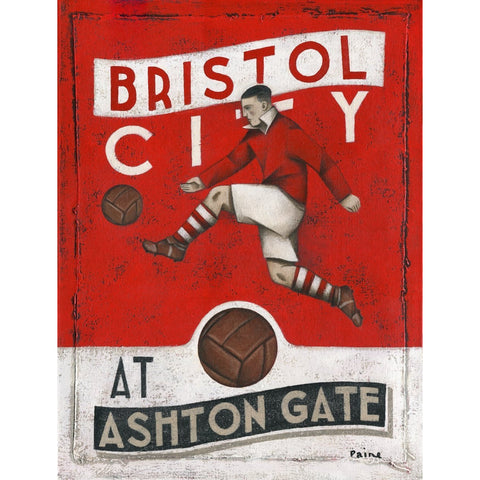 Bristol City Football Gift - Bristol City Ltd Edition Signed Football Print | BWSportsArt
