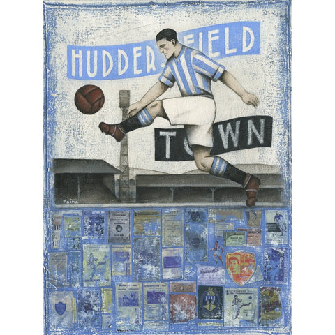 Huddersfield Town - Huddersfield Town Through The Years - Limited Edition Print by Paine Proffitt | BWSportsArt