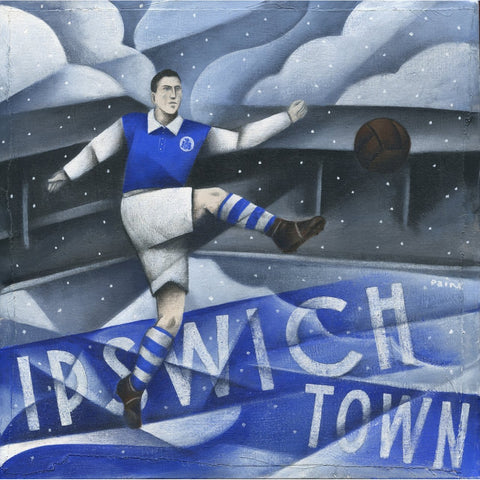 Ipswich - Ipswich Town Limited Edition Print by Paine Proffitt | BWSportsArt