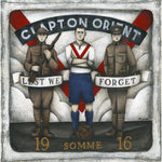 Leyton Orient Lest We Forget  - Limited Edition Print by Paine Proffitt | BWSportsArt