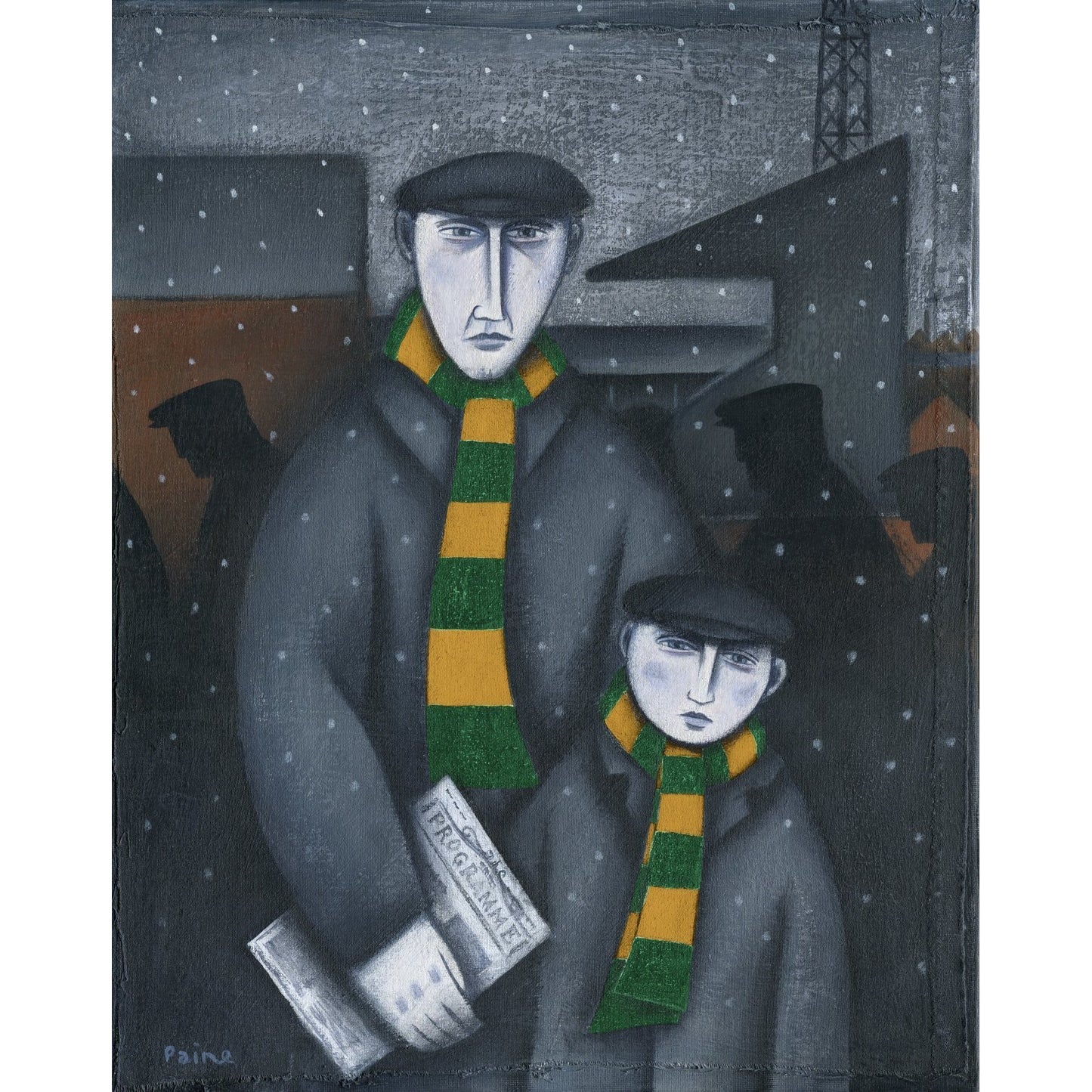 Norwich City Every Saturday Ltd Edition Print by Paine Proffitt | BWSportsArt
