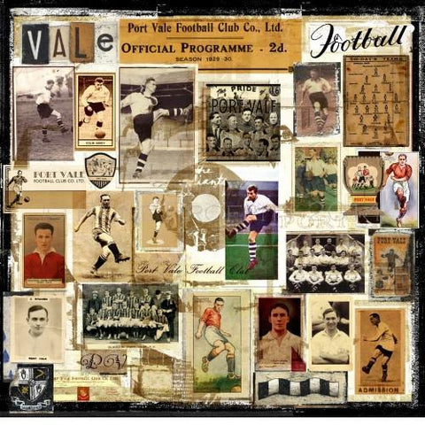 Port Vale Gift - Port Vale Memories Ltd Edition Port Vale Football Print | BWSportsArt