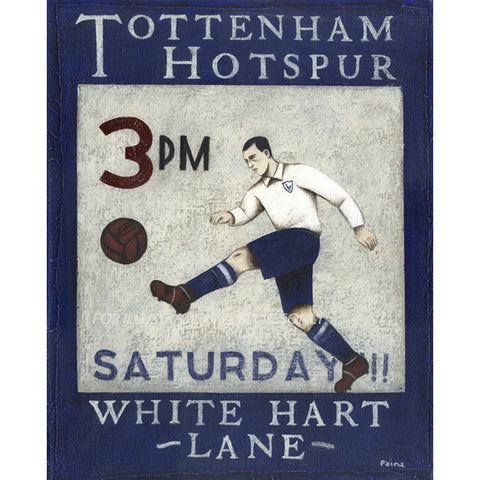 Saturday White Hart Lane Ltd Edition Print by Paine Proffitt | BWSportsArt