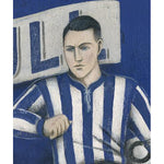 West Brom Gift - West Bromwich Limited Edition Football Print by Paine Proffitt | BWSportsArt