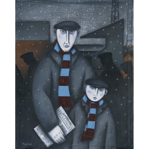 West Ham Gift - Every Saturday - Limited Edition Football Print by Paine Proffitt | BWSportsArt