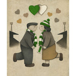 Celtic Gift Love on the Terraces Ltd Signed Football Print by Paine Proffitt | BWSportsArt