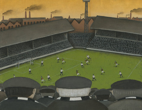Port Vale Gift - Port Vale At The Match Ltd Edition Signed Football Print