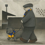 Mansfield Town Gift Walkies Ltd Signed Football Print by Paine Proffitt | BWSportsArt