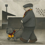 Motherwell Gift Walkies Ltd Signed Football Print by Paine Proffitt | BWSportsArt