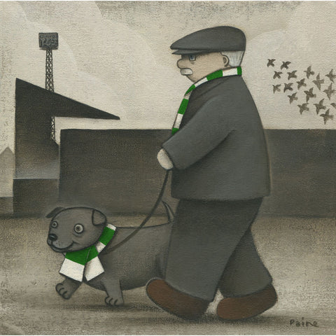 Forest Green Rovers Gift Walkies Ltd Signed Football Print by Paine Proffitt | BWSportsArt