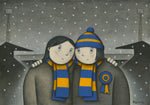 Leyton Orient Giftwith her on a Saturday Ltd Signed Football Print by Paine Proffitt | BWSportsArt