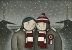 Dundee United Giftwith her on a Saturday Ltd Signed Football Print by Paine Proffitt | BWSportsArt