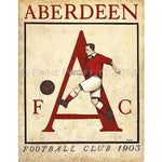 Aberdeen AFC 1903 Ltd Edition Print by Paine Proffitt | BWSportsArt