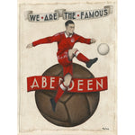 Aberdeen Gift - The Famous Aberdeen Ltd Edition Signed Print 2017 | BWSportsArt