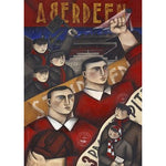 Aberdeen Gift - The Red Revolution Ltd Edition Signed football Print | BWSportsArt