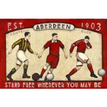 Aberdeen Gift - Where Ever You May Be Ltd Edition Signed Football Print | BWSportsArt