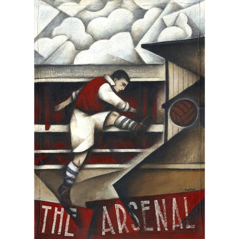 Arsenal Gift - Memories Of Highbury Limited Edition Football Print by Paine Proffitt | BWSportsArt