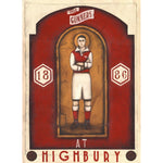 Arsenal Gift - The Player Ltd Edition Football Print by Paine Proffitt | BWSportsArt