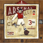 Arsenal Gift - Arsenal Ted Drake Limited edition signed football Print | BWSportsArt