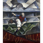 Aston Villa Gift - Dark Days Over Villa Ltd Edition Football Print by Paine Proffitt | BWSportsArt
