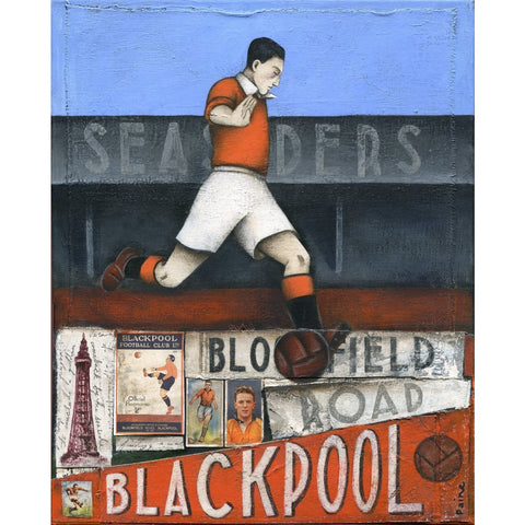 Blackpool FC - Blackpool Ltd Edition Print by Paine Proffitt | BWSportsArt
