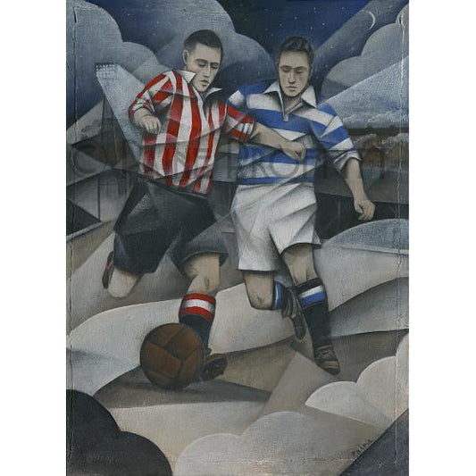 Brentford Gift - Brentford v QPR Ltd Ed Signed Football Print | BWSportsArt