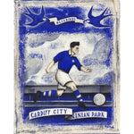 Cardiff City FC - Bluebirds Ltd Edition Print by Paine Proffitt | BWSportsArt