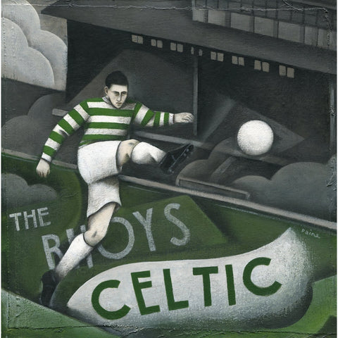 Celtic FC - Celtic at Celtic Park Limited edition Print by Paine Proffitt | BWSportsArt