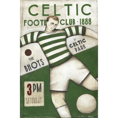 Celtic FC - Celtic The Bhoys Limited edition Print by Paine Proffitt | BWSportsArt