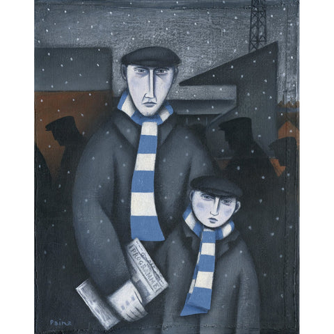 Coventry City Every Saturday Limited Edition Print by Paine Proffitt | BWSportsArt