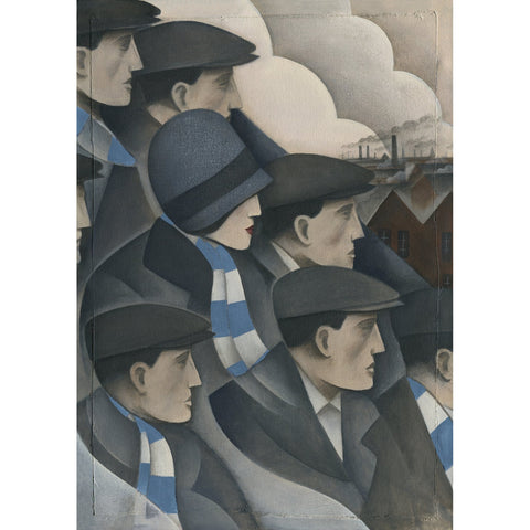 Coventry City The Crowd Limited Edition Print by Paine Proffitt | BWSportsArt
