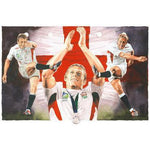 England Rugby Signed Print Gift - Lionheart | BWSportsArt