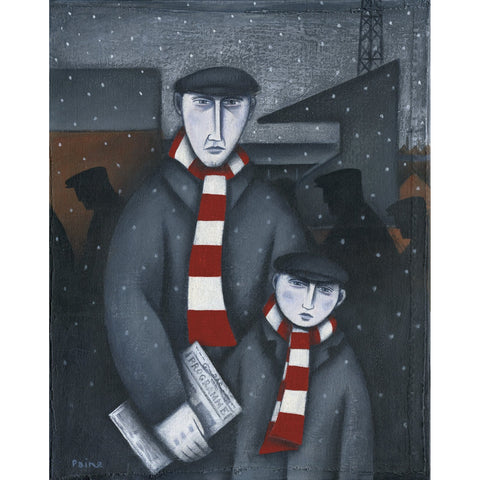 Exeter City Every Saturday Ltd Edition Print by Paine Proffitt | BWSportsArt