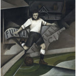 Fulham FC Gift Ltd Edition Signed Football Print by Paine Proffitt | BWSportsArt