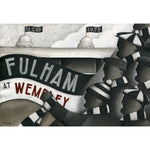 Fulham FC - Sing Fulham Sing Ltd Edition Signed Football Print by Paine Proffitt | BWSportsArt