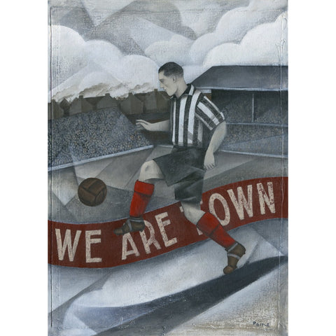 Grimsby Gift - We are Town Blundell Park Ltd Edition Signed Football Print | BWSportsArt