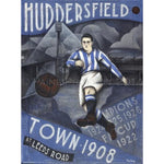 Huddersfield Town AFC - Huddersfield Town 1908 Limited Edition Print by Paine Proffitt | BWSportsArt