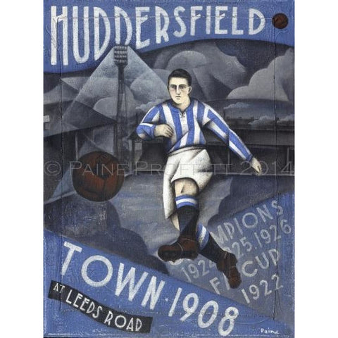 Huddersfield Town AFC - Huddersfield Town 1908 Limited Edition Print by Paine Proffitt | BWSportsArt