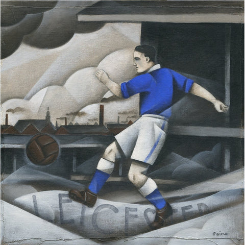 Leicester City FC - Leicester City Limited Edition Print by Paine Proffitt | BWSportsArt