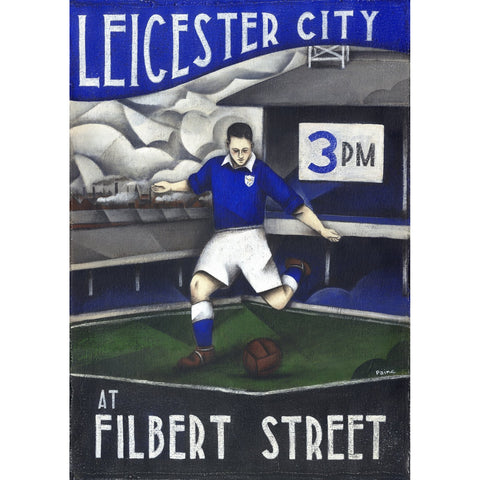 Leicester City - Leicester City At Filbert Street Limited Edition Print by Paine Proffitt | BWSportsArt
