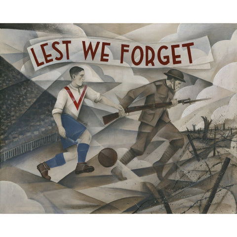 Leyton Orient From Playing Field to Battle Field Limited Edition Print by Paine Proffitt | BWSportsArt