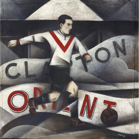 Leyton Orient Gift - Clapton Orient Ltd Ed Signed Football Print | BWSportsArt