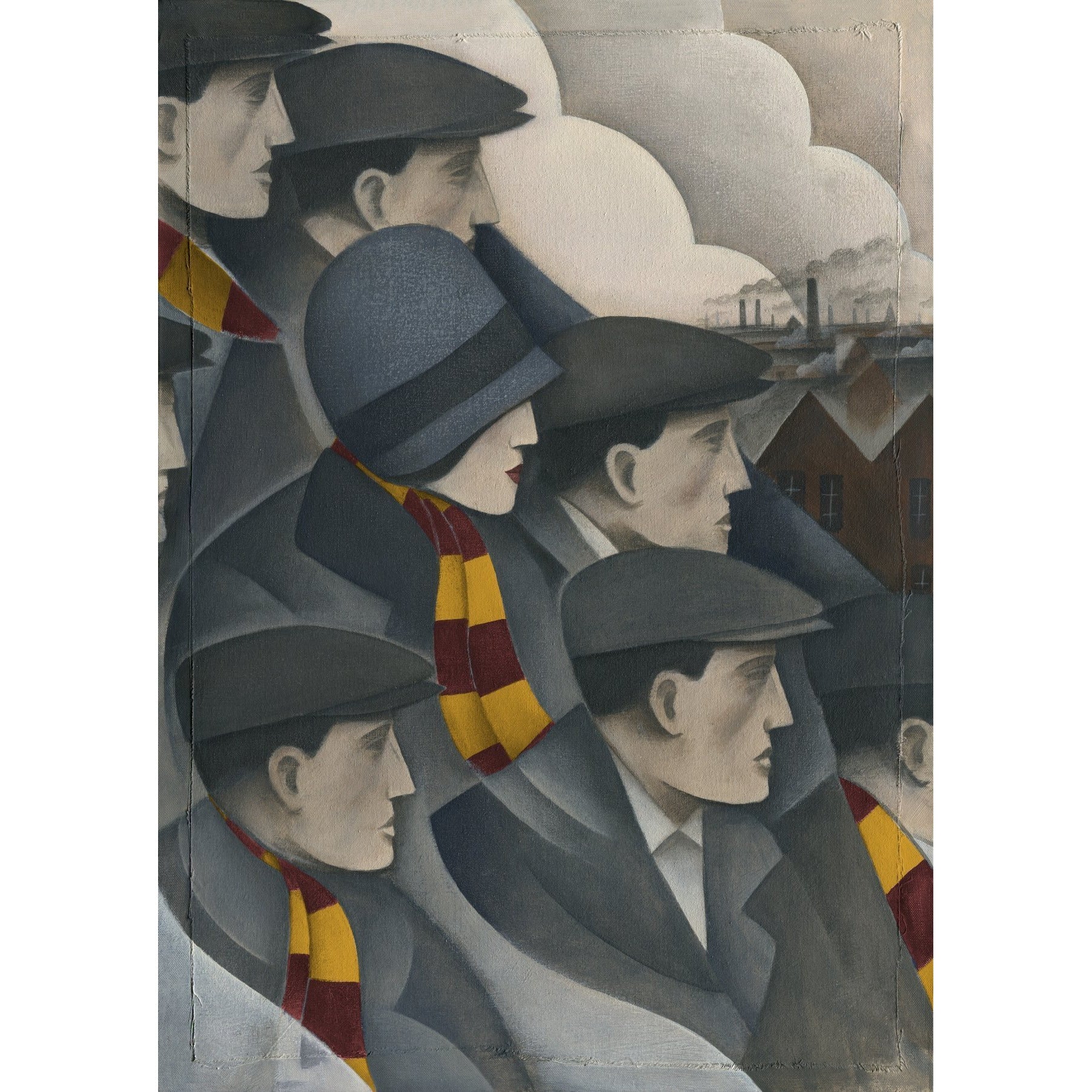 Motherwell The Crowd Ltd Edition Print by Paine Proffitt | BWSportsArt