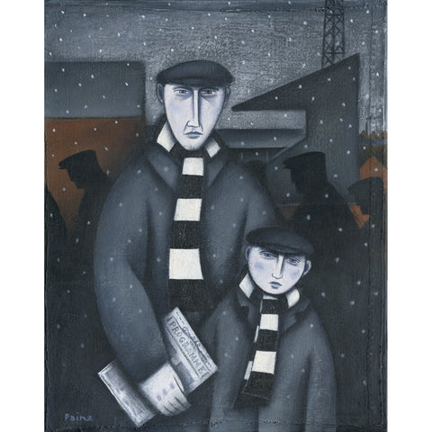 Notts County Every Saturday Ltd Edition Signed Football Print by Paine Proffitt | BWSportsArt
