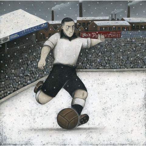 Port Vale Gift - A Vale Winter Ltd Edition Signed Football Print | BWSportsArt